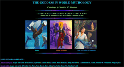 Desktop Screenshot of goddessmyths.com